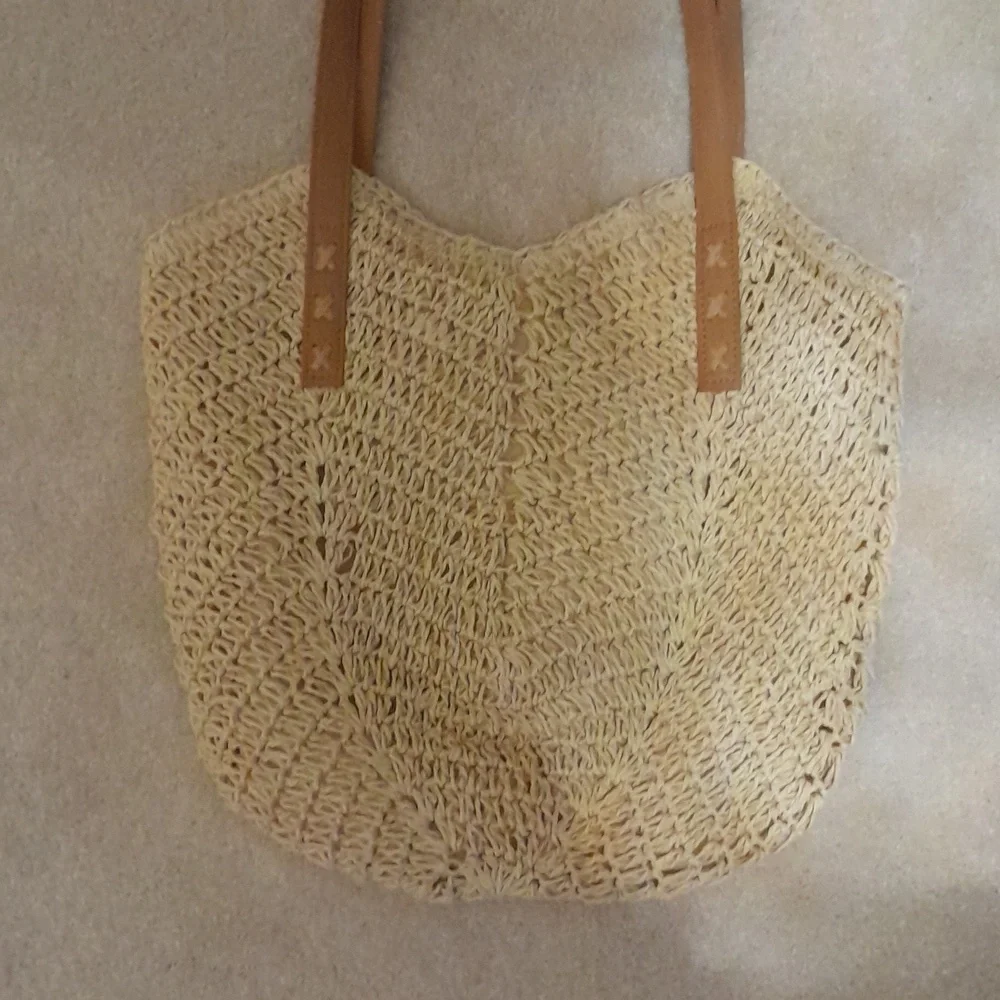 Handbag- straw - Picture 1 of 12